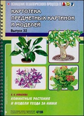Картотека предметных картинок и моделей. Наглядный дидактический материал. Выпуск 32. Комнатные растения и модели ухода за ними
Картотека предметных картинок и моделей. Наглядный дидактический материал. Выпуск 32. Комнатные растения и модели ухода за ними