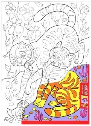 Играющие котята. Основа для творчества средняя. Арт-галерея Играющие котята. Основа для творчества средняя. Арт-галереяРисование<br>Раскраска Играющие котята предназначена для детей от 3-х лет. Она способствует открытию творческих способностей вашего ребёнка.Основой для раскрашивания является бумажный холст - фактурная бумага, наклеенная на плотный картон, что создает удобство в раб...<br><br>Год: 2017<br>Высота: 320<br>Ширина: 230<br>Толщина: 2