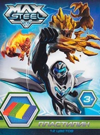 Пластилин Max Steel, с европодвесом. 12 цветов Пластилин Max Steel, с европодвесом. 12 цветовПластилин<br>Классический пластилин, подходит для использования на занятиях в детском саду и школе. Предназначен для лепки и моделирования. Яркая цветовая гамма. В комплекте: пластилин 12 цветов.Для детей от 3-х лет.<br><br>Год: 2014<br>Высота: 190<br>Ширина: 145<br>Толщина: 15