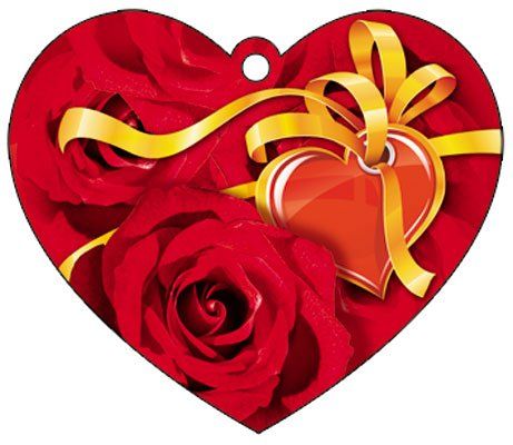 Сердечко одинарное Сердечко одинарноеДень святого Валентина<br>Оригинальная валентинка в форме сердца, украшена золотой фольгой.<br><br>Год: 2015<br>Высота: 77<br>Ширина: 90<br>Толщина: 1