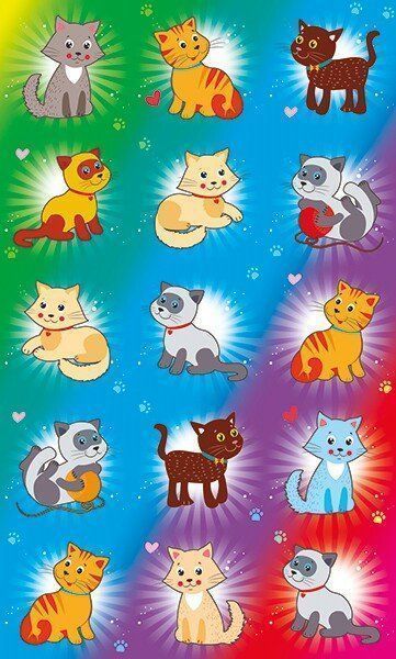 Наклейки-оценки Котята Наклейки-оценки КотятаПоощрительные карточки, наклейки<br>.<br><br>Год: 2017<br>Высота: 152<br>Ширина: 90<br>Толщина: 1