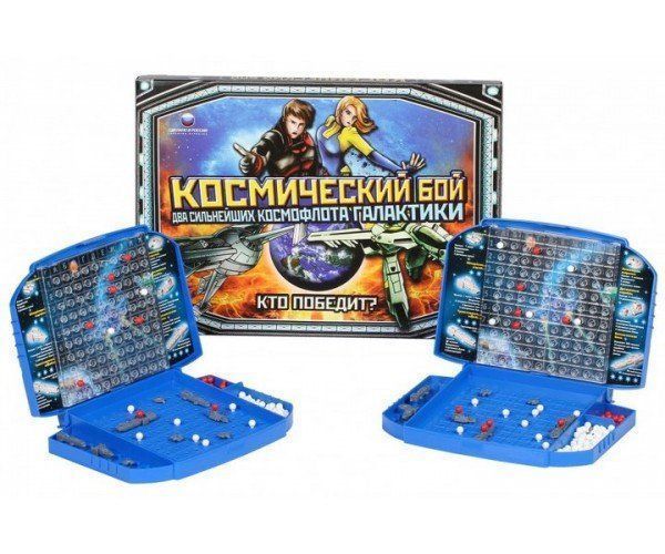 Настольная игра Космический бой Настольная игра Космический бойНастольные игры<br>Игра развивает фантазию и воображение, логическое мышление и тактические способности. Игра имеет три варианта правил. Игроки могут выбрать уровень сложности игры на свое усмотрение. Игра предназначена для всех возрастов, начиная с 6 лет.Комплектация:- игр...<br><br>Год: 2017<br>Высота: 250<br>Ширина: 400<br>Толщина: 60