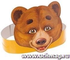 Маска на ободке "Медведь" — интернет-магазин УчМаг