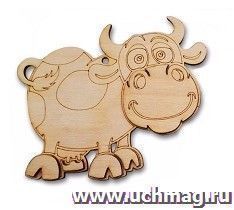 Сборная деревянная модель "Корова Фроня" — интернет-магазин УчМаг