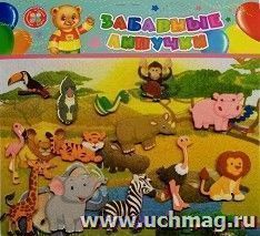 "Зоопарк": игра развивающая для детей старше 3-х лет из фетра (игровое поле, фигурки) + раскраска "Зоопарк" — интернет-магазин УчМаг