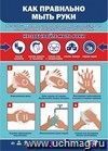 Как правильно мыть руки: формат А3