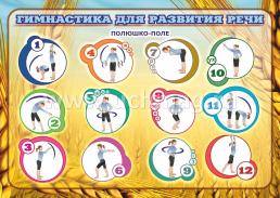 Комплект плакатов "Утренняя гимнастика для детей": 4 плаката с методическим сопровождением (Формат А2) — интернет-магазин УчМаг