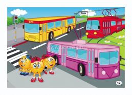 Правила дорожного движения для детей 3-5 лет: 16 иллюстрированных игровых карт-заданий — интернет-магазин УчМаг