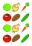 Игровой комплект с мнемосхемами по речевому развитию "Овощи. Фрукты". Старшая группа: 7 развивающих игр, 12 иллюстрированных карт-мнемосхем, 28 красочных — интернет-магазин УчМаг