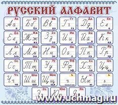 Стенд "Русский алфавит": Размер 0,8*0,9 м — интернет-магазин УчМаг