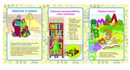 Ребёнок и книга. Ширмы с информацией для родителей и педагогов из 6 секций — интернет-магазин УчМаг