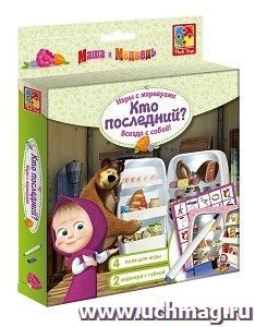 Игра с маркерами "Маша и Медведь". Кто последний? — интернет-магазин УчМаг