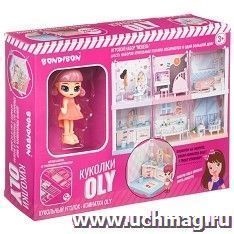 Игровой набор Bondibon «Мебель: гардеробная и  куколка Oly" — интернет-магазин УчМаг
