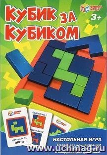 Настольная игра "Кубик за кубиком" — интернет-магазин УчМаг