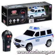 Машина радиоуправляемая "УАЗ Patriot. Полиция" — интернет-магазин УчМаг
