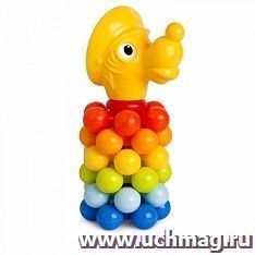 Пирамидка-мини с шариками "Волчонок" — интернет-магазин УчМаг
