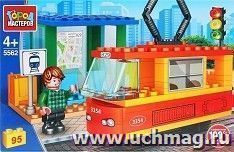 Конструктор "Трамвай с остановкой", 95 деталей — интернет-магазин УчМаг