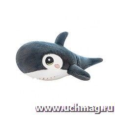 Игрушка мягкая "Акула", тёмно-серая, 60 см — интернет-магазин УчМаг