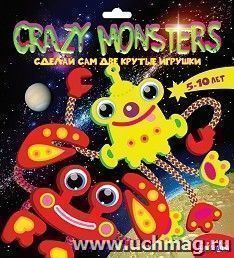 Сделай сам крутые игрушки "Crazy Monsters" — интернет-магазин УчМаг