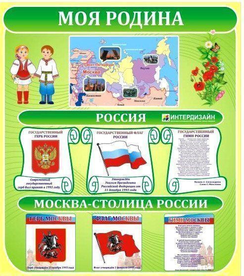 

Стенд "Моя Родина"