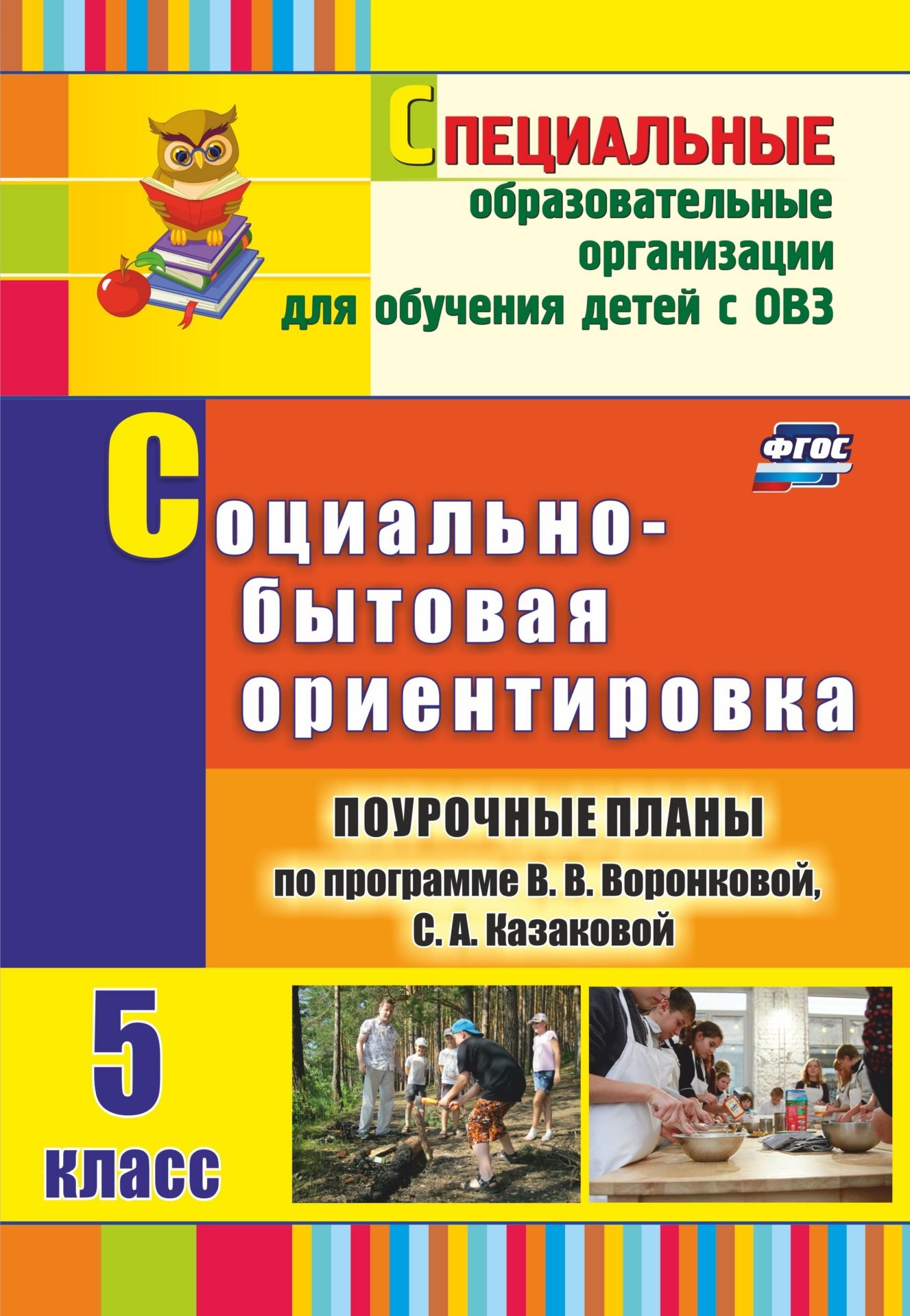 Социально-бытовая ориентировка. 5 класс: поурочные планы по программе В. Воронковой, С. А. Казаковой