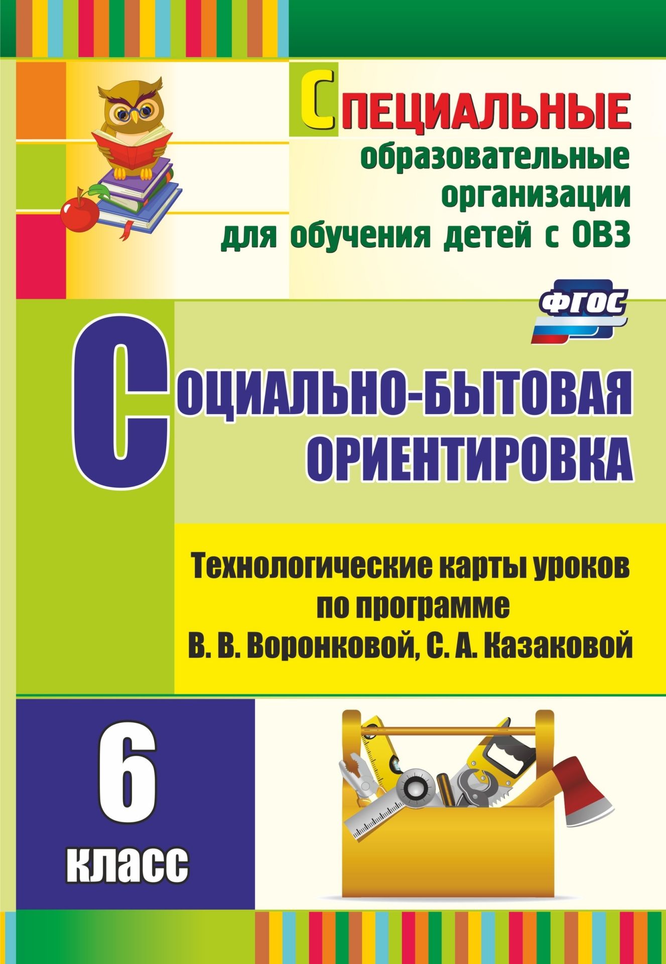 Социально-бытовая ориентировка. 6 класс: технологические карты уроков по программе В. Воронковой, С. А. Казаковой