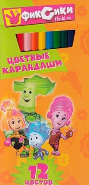 

Карандаши цветные "Фиксики" 12 цв.