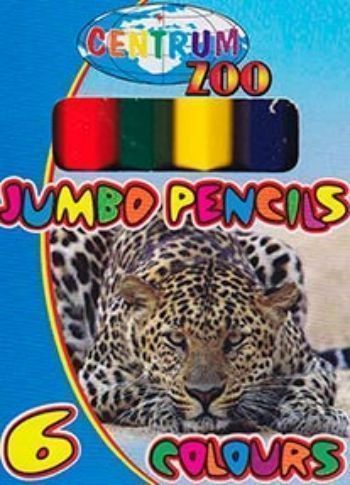 

Набор цветных карандашей "JUMBO ZOO". 6 цветов