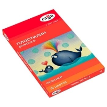 

Пластилин "Мультики", 18 цветов