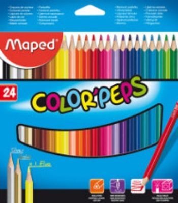 

Карандаши цветные "Maped", 24 цв.
