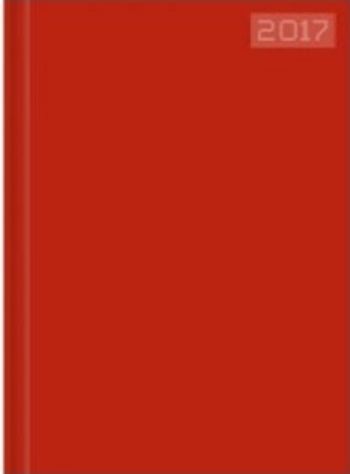 

Ежедневник датированный, кирпично-красный