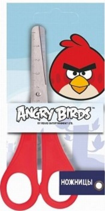

Ножницы "Angry Birds", с линейкой, 13 см