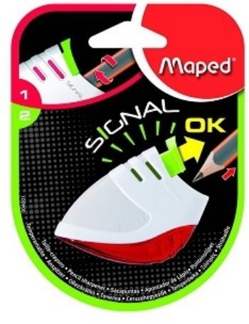 

Точилка пластиковая "Signal", 1 отверстие, с контейнером