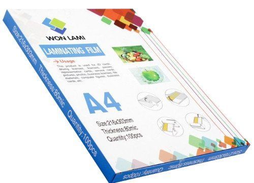 

Пленка для ламинирования "Won Lami", глянец, 100 шт.