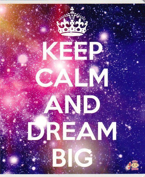 

Тетрадь общая "Keep calm and dream big", 48 л., клетка