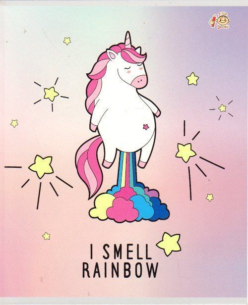 

Тетрадь общая "Rainbow Horns", 48 л., клетка