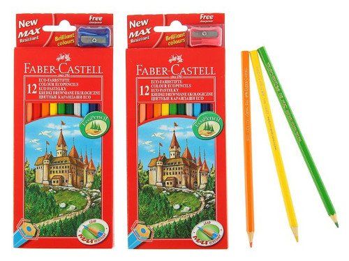 

Карандаши цветные Faber-Castell, 12 цв., с точилкой