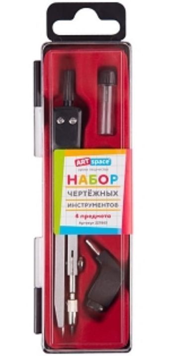 

Готовальня "ArtSpace", 4 предмета
