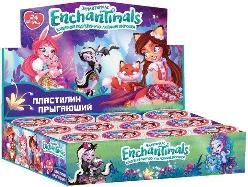 

Пластилин прыгающий "Enchantimals", 21 гр.