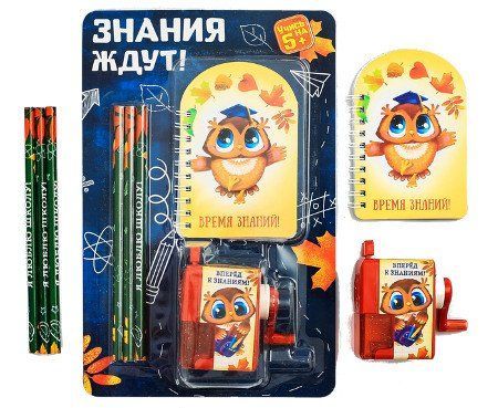 

Набор канцелярский "Отличной учёбы!"