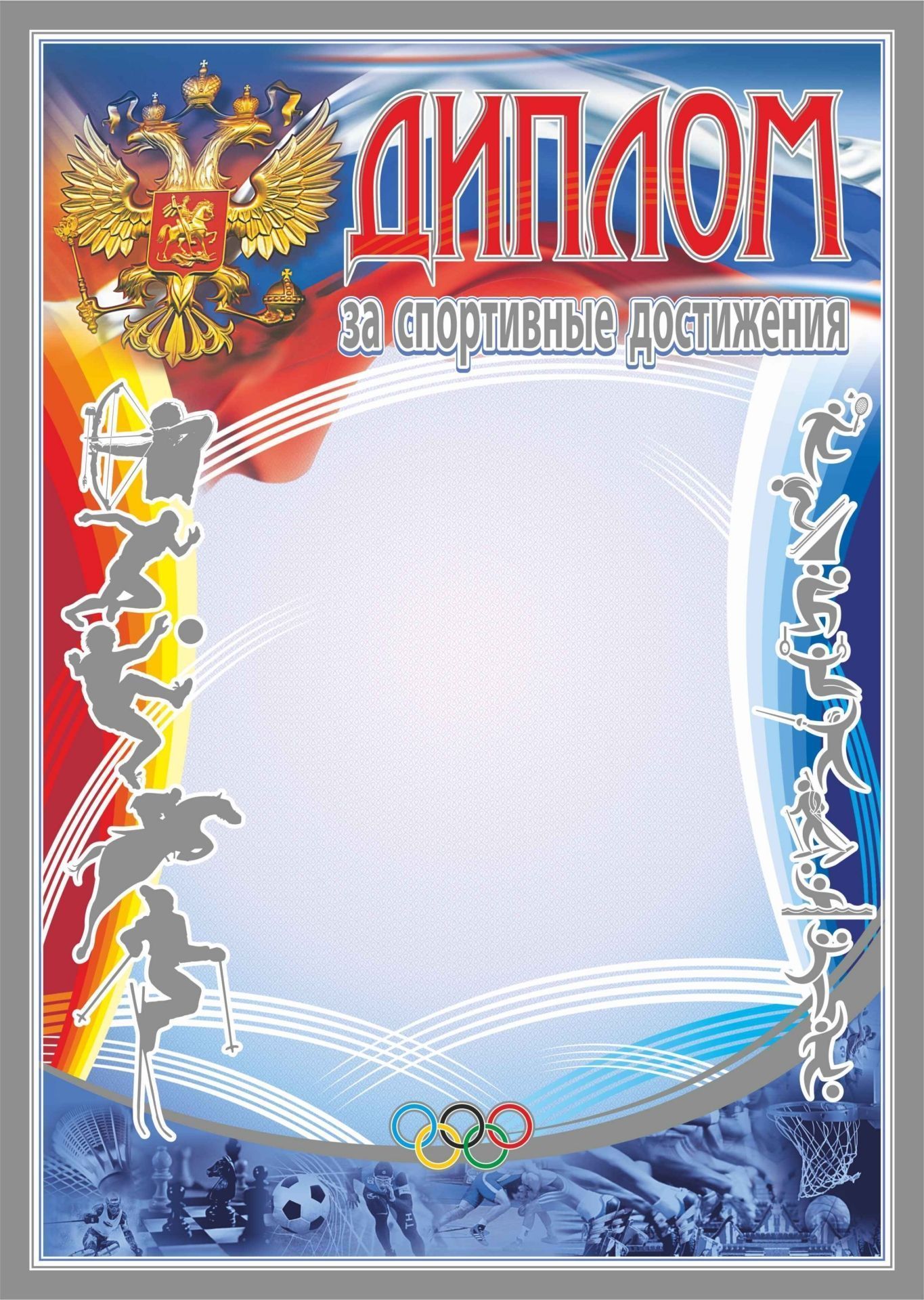 

Диплом за спортивные достижения (серебро)