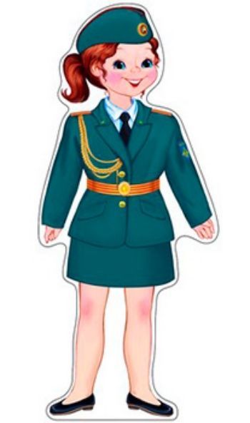 

Плакат вырубной "Военная парадная"