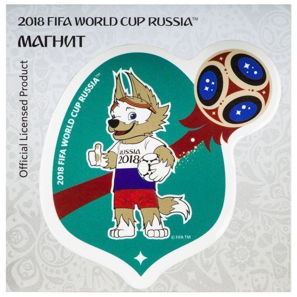 

Магнит картонный "FIFA 2018. Забивака. Россия"