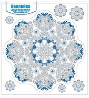 

Наклейка "Снежинка"