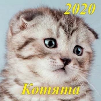 

Календарь настенный перекидной на скрепке "Котята" 2020