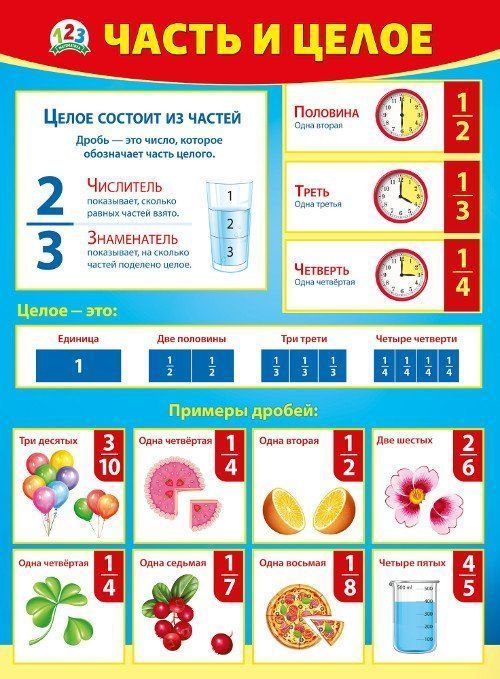 

Плакат "Часть и целое"