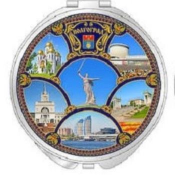 

Зеркало "Волгоград. Коллаж 6 видов"