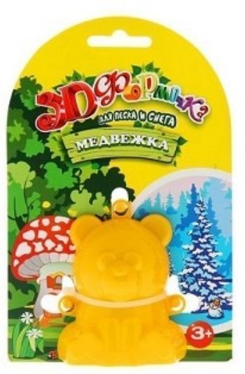 

Формочка 3D "Медвежка"