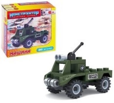 Конструктор Машина военная, 25 деталей