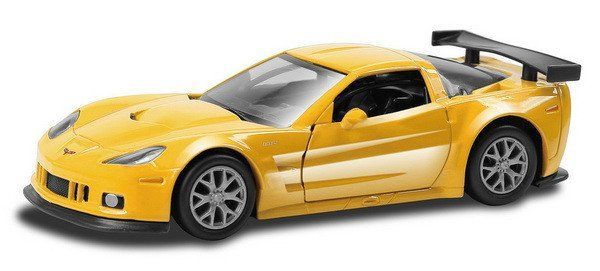 

Коллекционная игровая модель "Chevrolet Corvette C6.R Shiny Metallic Series", микс